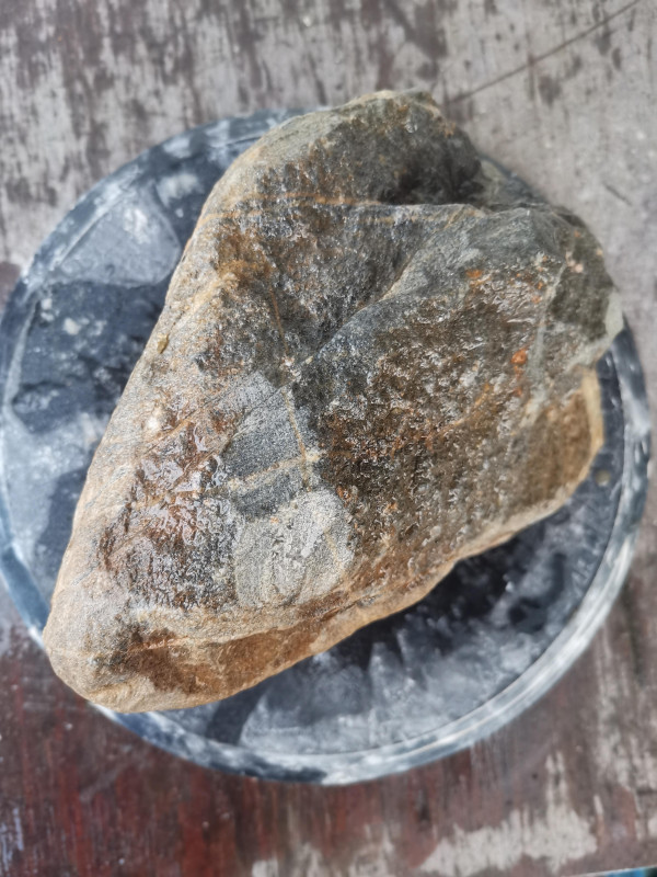 Speckstein; Einzelstck aus Brasilien; braun - Farb - Mix; 10,040 kg