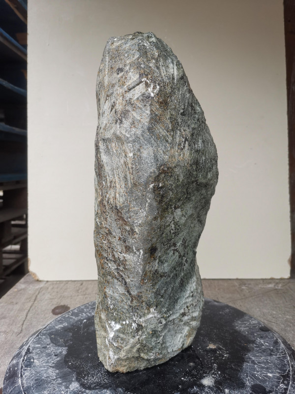 Speckstein; Einzelstck; aus Indien; grn-Mix; 11,780 kg