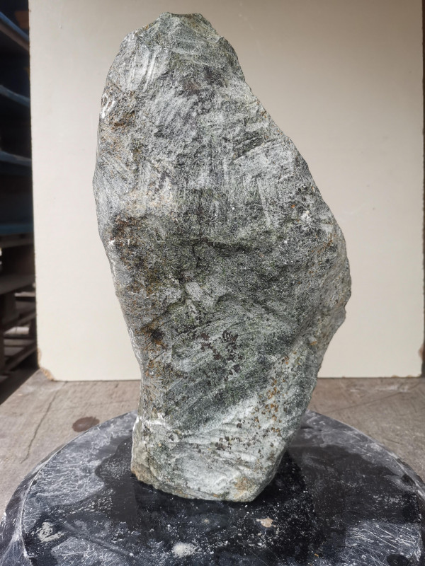 Speckstein; Einzelstck; aus Indien; grn-Mix; 11,780 kg