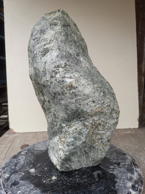 Speckstein; Einzelstck; aus Indien; grn-Mix; 11,780 kg