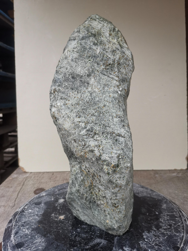 Speckstein; Einzelstck; aus Indien; grn-Mix; 11,780 kg