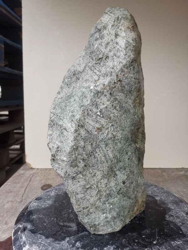 Speckstein; Einzelstck; aus Indien; grn-Mix; 11,780 kg