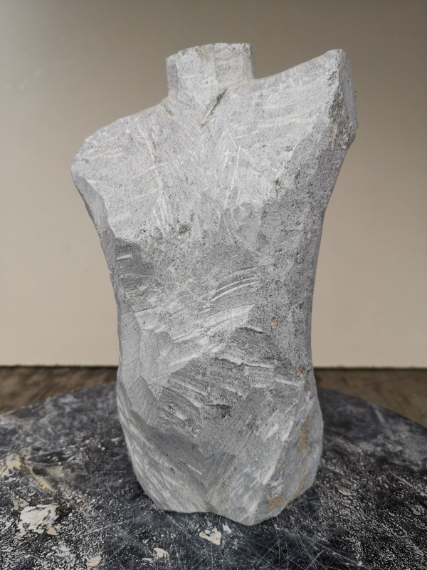 Speckstein; XXL Torso Frau; Einzelst�ck; aus Brasilien; gr�n; Gewicht 2.100 kg