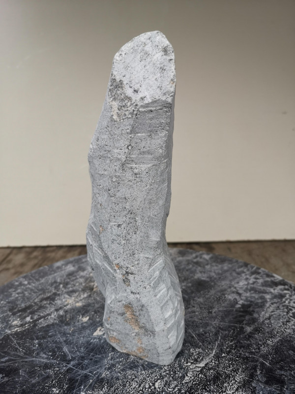 Speckstein; XXL Torso Frau; Einzelst�ck; aus Brasilien; gr�n; Gewicht 2.100 kg