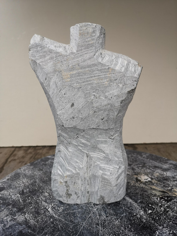 Speckstein; XXL Torso Frau; Einzelst�ck; aus Brasilien; gr�n; Gewicht 2.100 kg