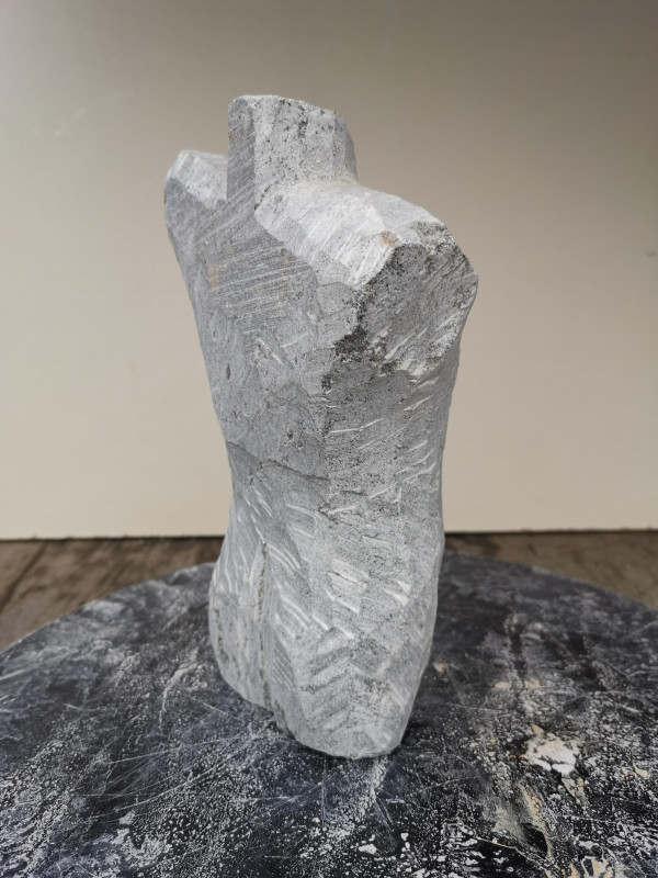 Speckstein; XXL Torso Frau; Einzelst�ck; aus Brasilien; gr�n; Gewicht 2.100 kg