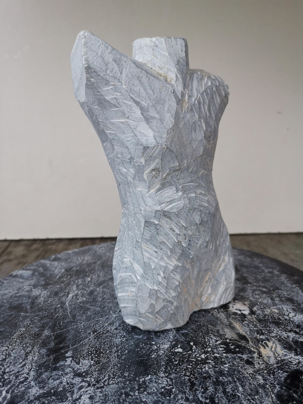 Speckstein; XXL Torso Frau; Einzelst�ck; Brasilien; gr�n; 2.290 kg