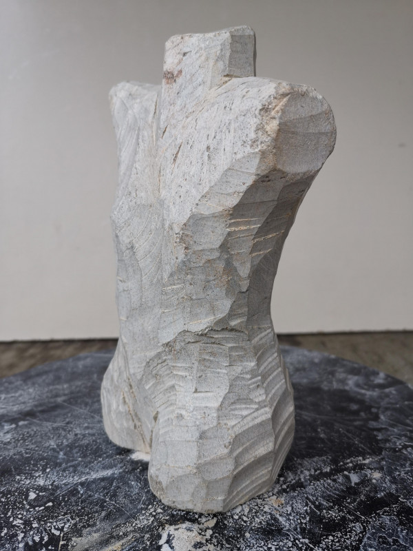 Speckstein; XXL Torso Frau; Einzelst�ck; Brasilien; braun Farb Mix; 2.200 kg