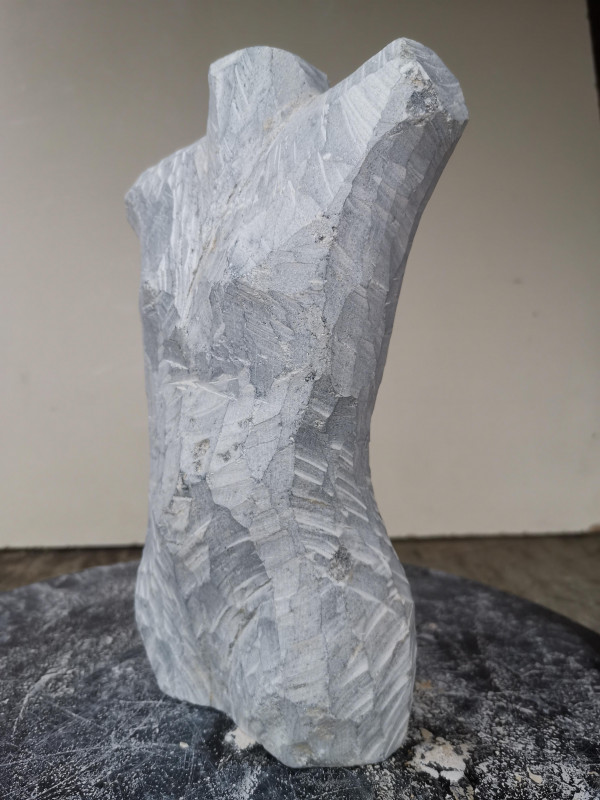 Speckstein; XXL Torso Frau; Einzelst�ck; Brasilien; gr�n; 2.150 kg