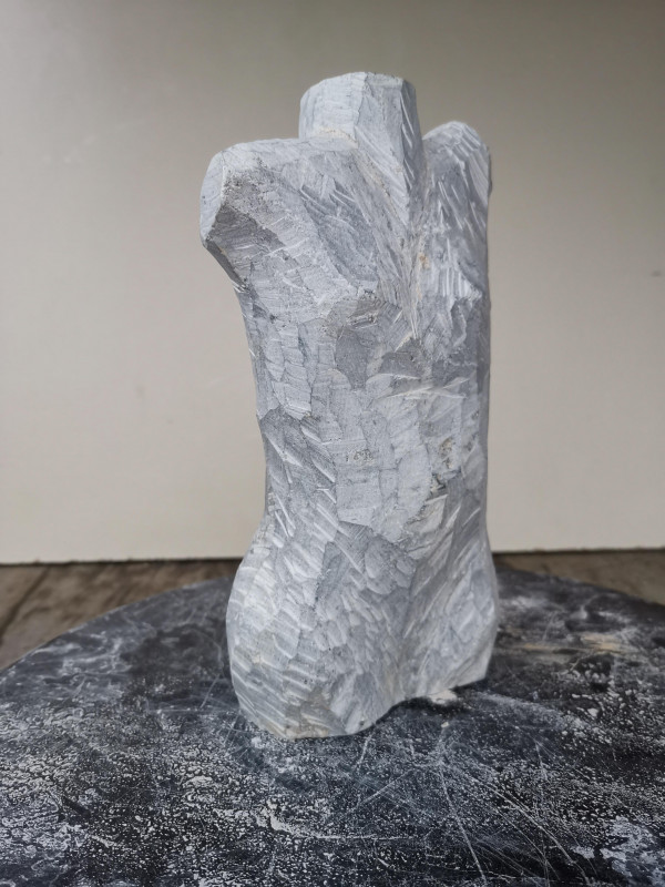 Speckstein; XXL Torso Frau; Einzelst�ck; Brasilien; gr�n; 2.150 kg