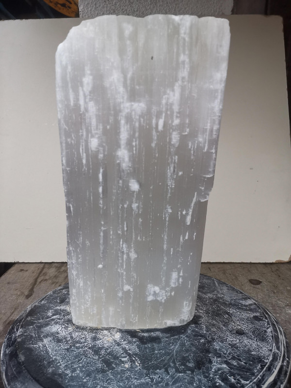 Selenit; Heilstein; Marokko; transparent; 9,710 kg