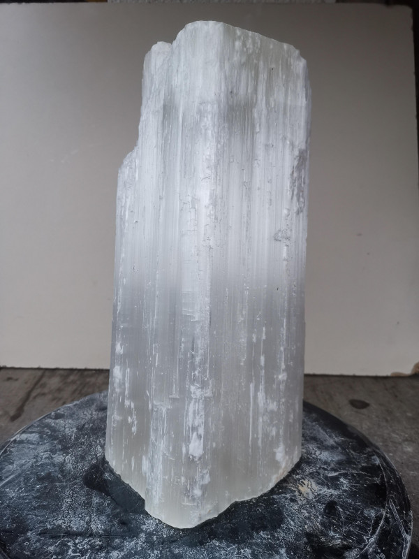 Selenit; Heilstein; Marokko; transparent; 9,710 kg