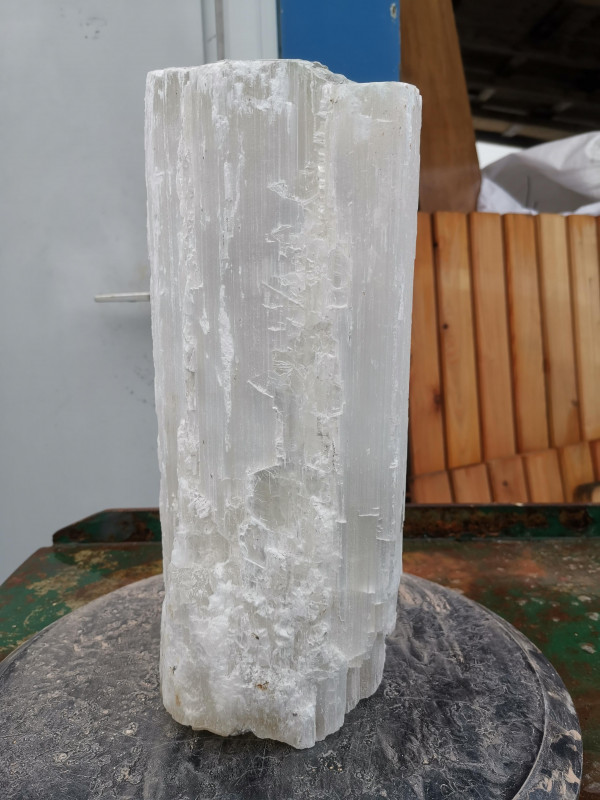 Selenit; Heilstein; Einzelst�ck; Marokko; transparent; 7,710 kg