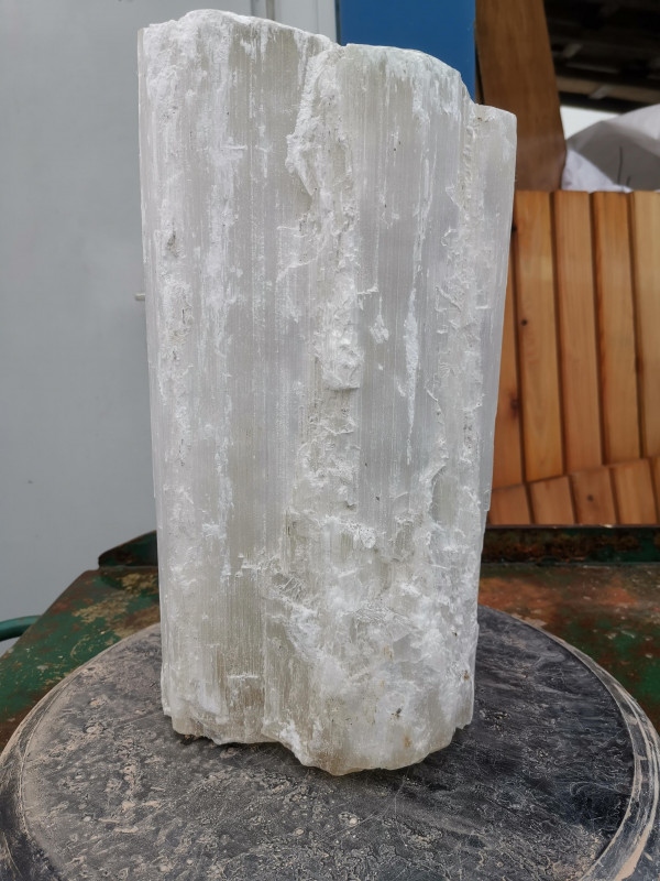 Selenit; Heilstein; Einzelst�ck; Marokko; transparent; 7,710 kg