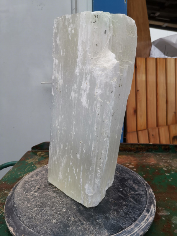 Selenit; Einzelst�ck; Marokko; transparent; Heilstein; 10,570 kg