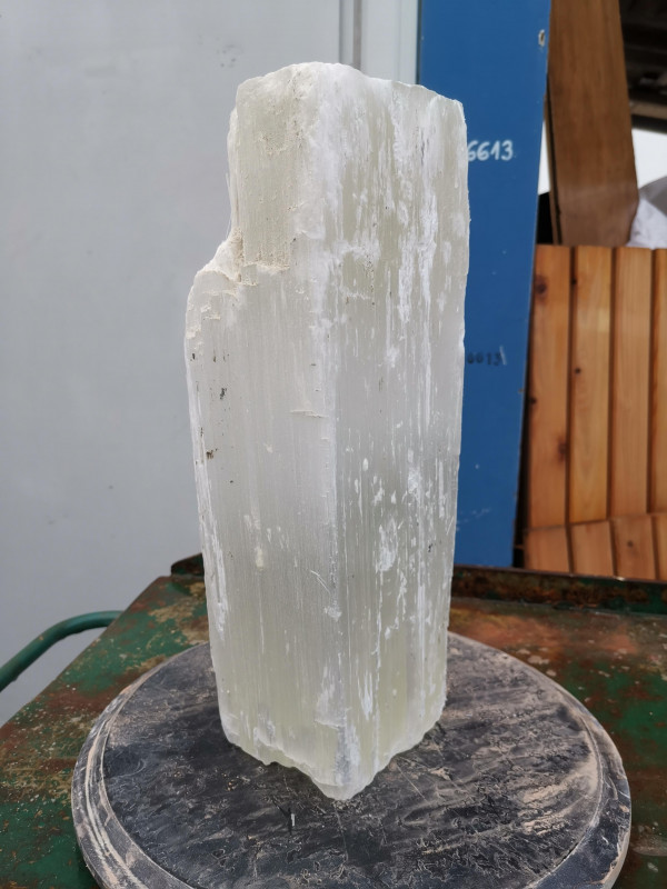 Selenit; Einzelst�ck; Marokko; transparent; Heilstein; 10,570 kg