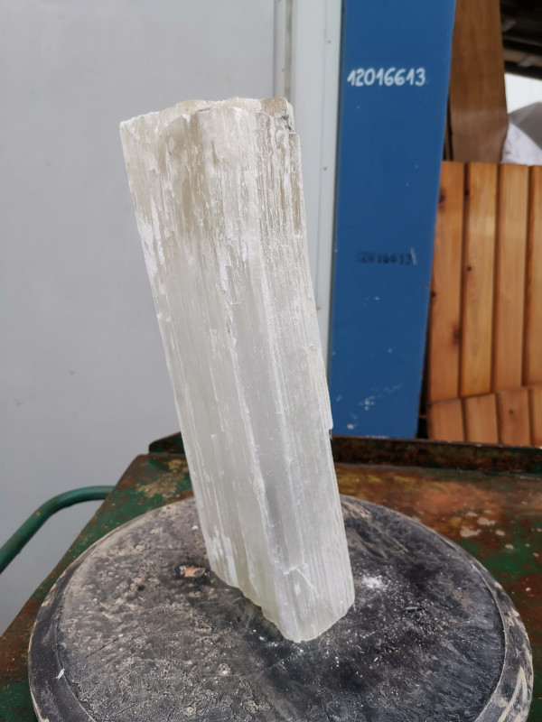 Selenit; Heilstein; Einzelst�ck; Marokko; transparent; 4,400 kg