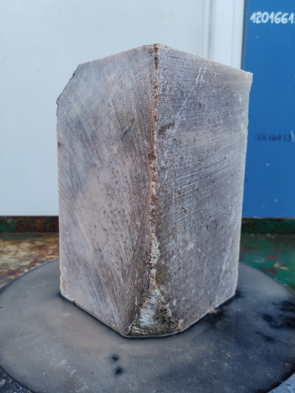 Alabaster; Einzelst�ck; Spanien; ges�gt; karamell; 8,570 kg