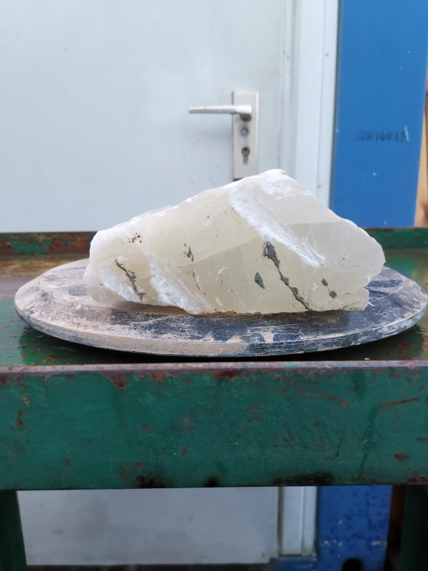 Selenit; Einzelst�ck; Marokko; transparent; Heilstein; 7,630 kg