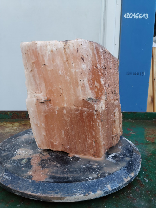 Selenit; Einzelst�ck; Heilstein; orange; aus Marokko; 11,660 kg