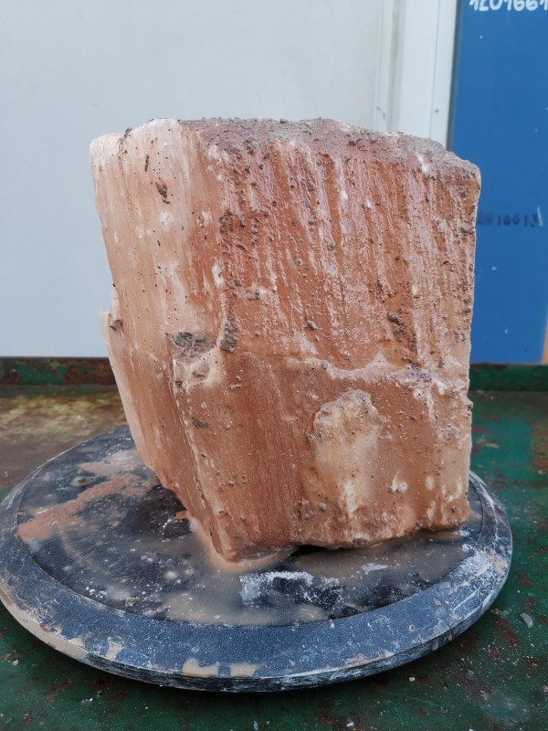 Selenit; Einzelst�ck; Heilstein; orange; aus Marokko; 11,660 kg