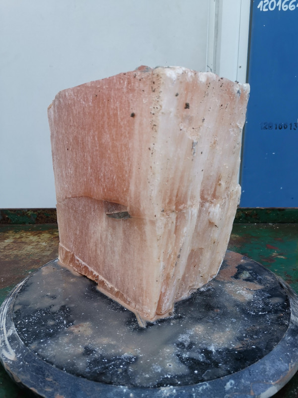 Selenit; Einzelst�ck; Heilstein; orange; aus Marokko; 11,660 kg