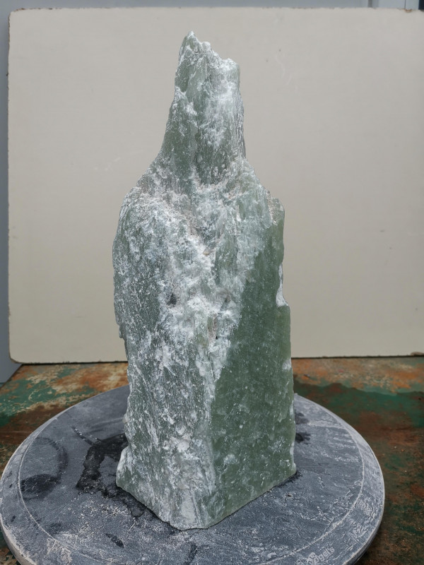 Speckstein; Einzelst�ck; aus Indien; Lemongr�n; 16,250 kg