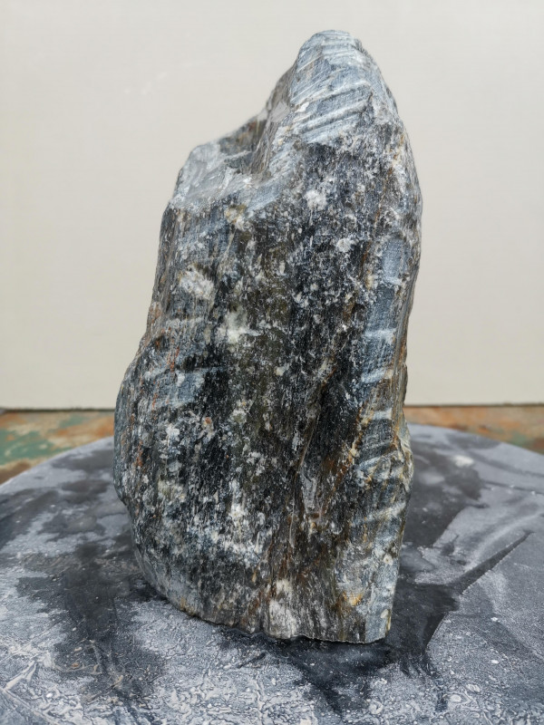 Speckstein; Einzelst�ck; aus Indien; gr�n Mix; �berwiegend gr�n; 6,090 kg