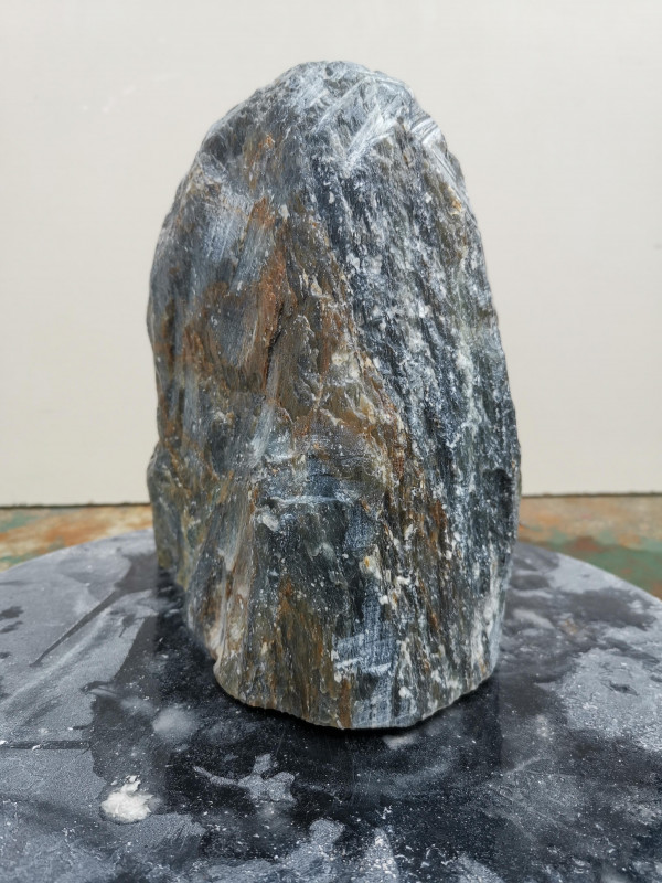 Speckstein; Einzelst�ck; aus Indien; gr�n Mix; �berwiegend gr�n; 6,090 kg