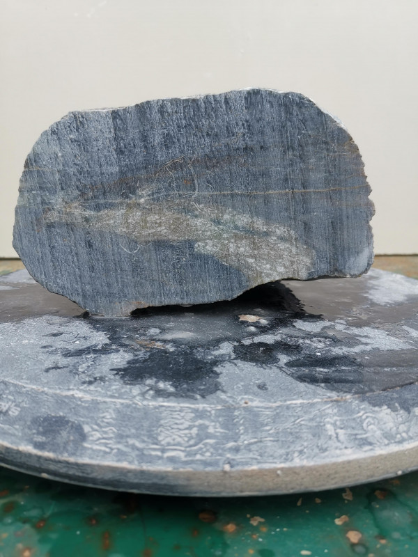 Speckstein; Einzelst�ck; aus Indien; gr�n Mix; �berwiegend gr�n; 6,090 kg