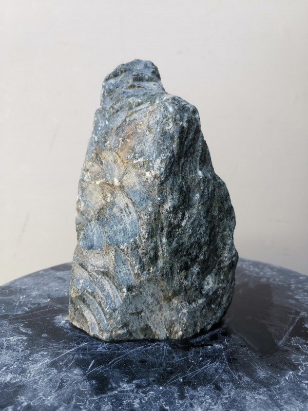 Speckstein; Einzelst�ck; aus Indien; dunkler Farb Mix; 2,570 kg