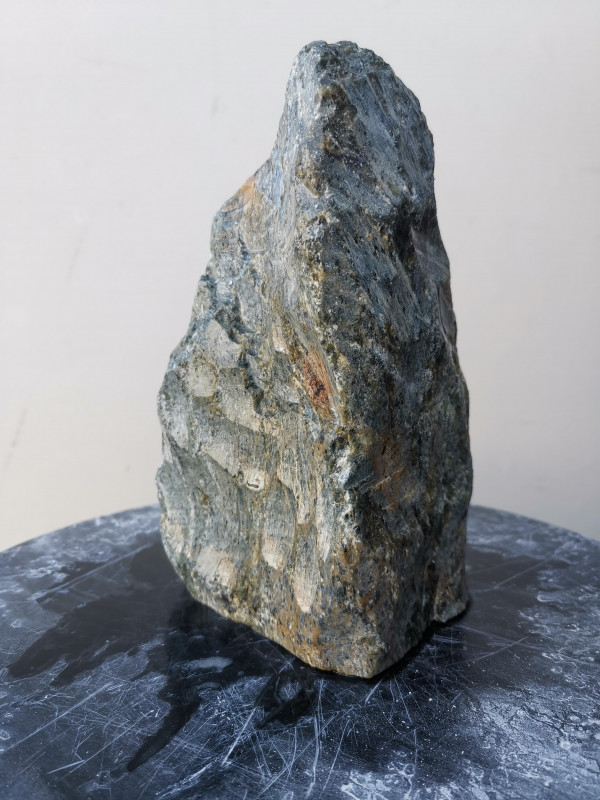 Speckstein; Einzelst�ck; aus Indien; dunkler Farb Mix; 2,570 kg