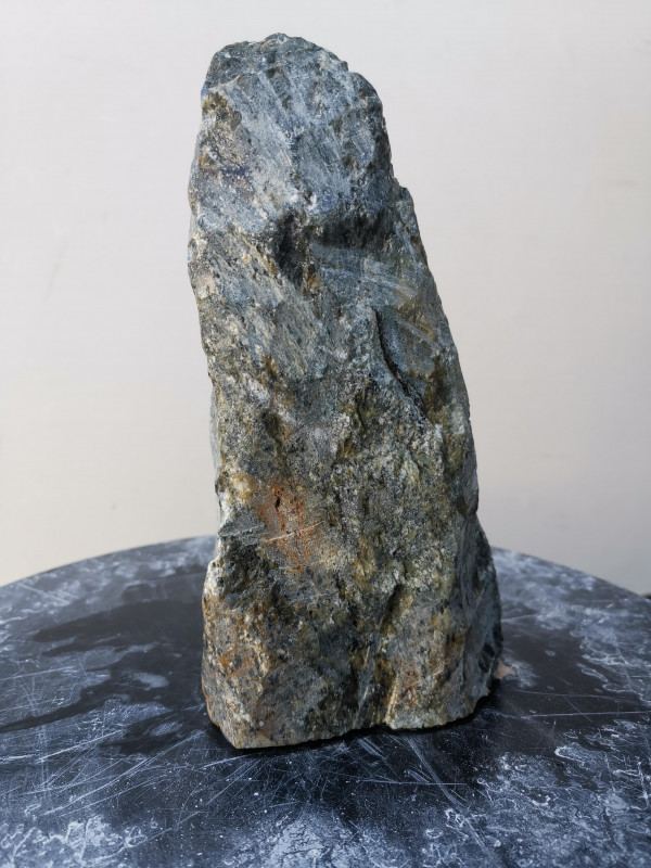 Speckstein; Einzelst�ck; aus Indien; dunkler Farb Mix; 2,570 kg