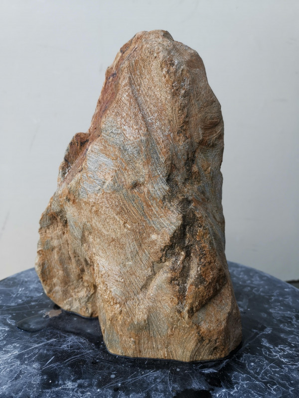 Speckstein; Einzelst�ck; aus Brasilien; brauner Farb Mix; 4,440 kg