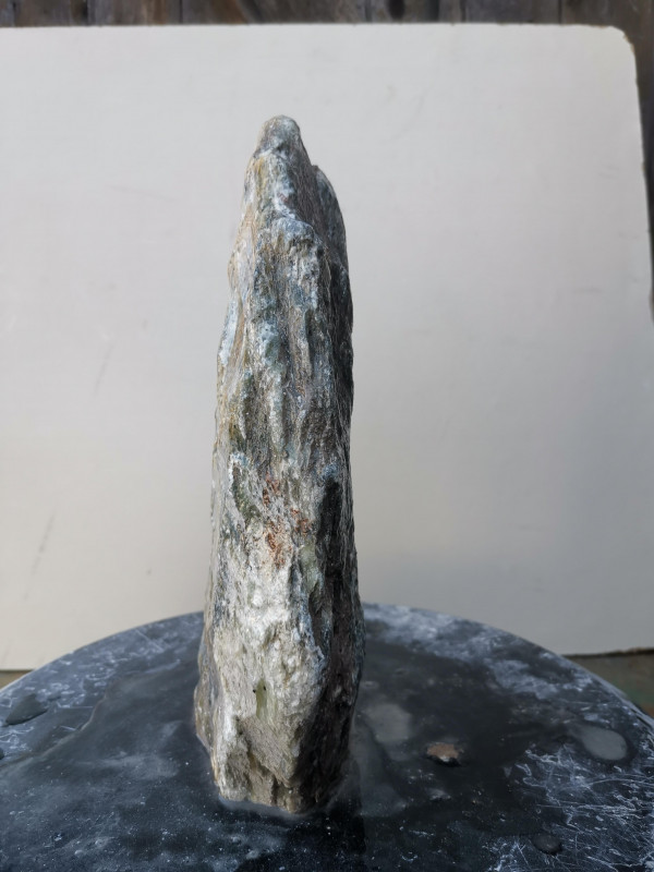 Speckstein; Einzelst�ck; aus Indien; gr�n Mix; 3,940 kg