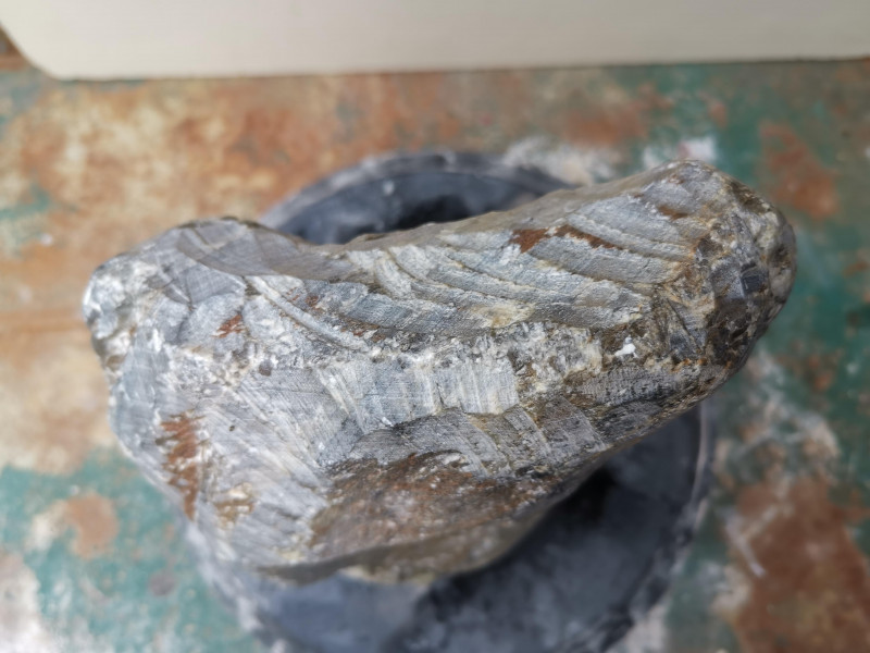 Speckstein; Einzelst�ck; aus Indien; Farb Mix; 12,260 kg