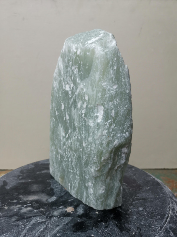 Speckstein; Einzelst�ck; aus Indien; Lemongr�n; 5,390 kg