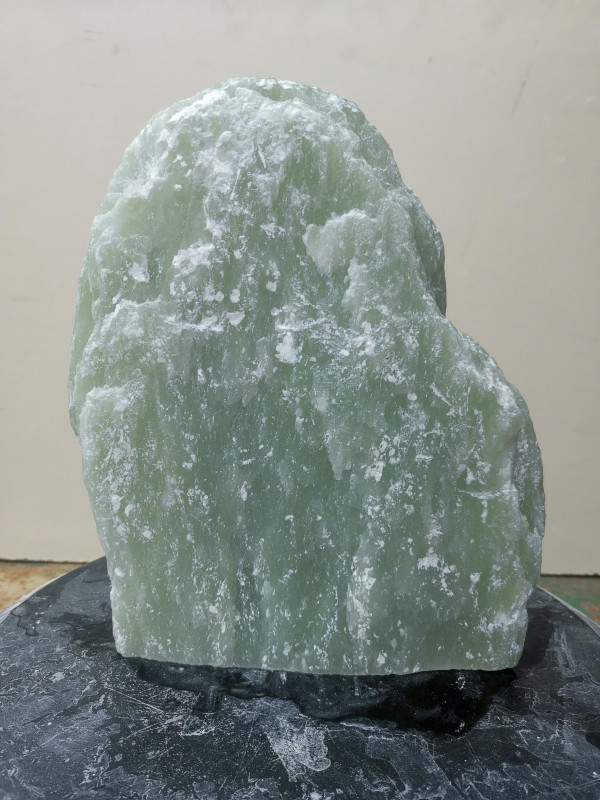 Speckstein; Einzelst�ck; aus Indien; Lemongr�n; 5,390 kg