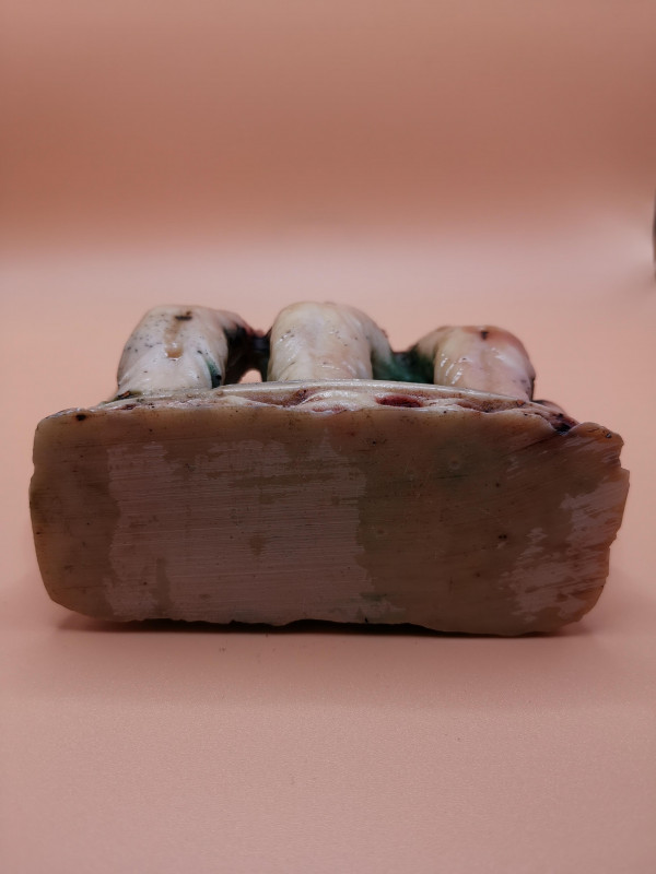 Speckstein; drei Affen; nichts h�ren, sehen, sagen