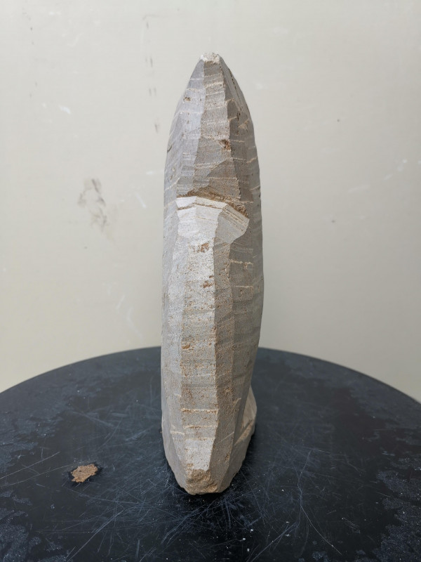 Speckstein XXL; Eule; Einzelst�ck aus Brasilien; braun