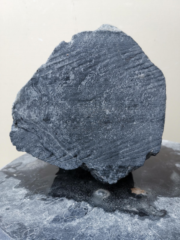 Speckstein; Einzelst�ck; aus China; schwarz; 7,250 kg