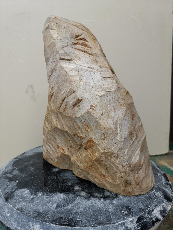 Speckstein; Einzelst�ck; aus Brasilien; braun; tlw. andere Farben; 11,640 kg