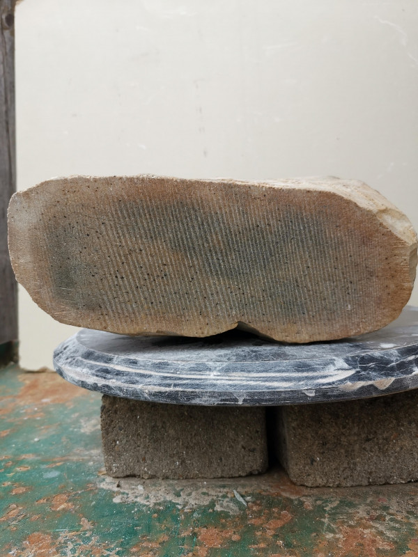 Speckstein; Einzelst�ck; aus Brasilien; braun; tlw. andere Farben; 11,640 kg