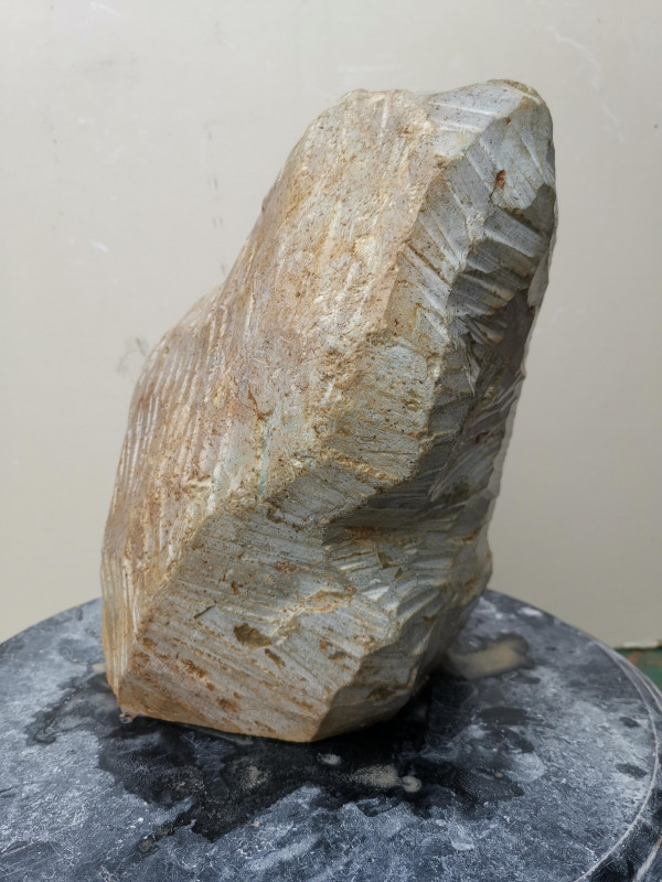 Speckstein; Einzelst�ck; aus Brasilien; braun; tlw. andere Farben; 8,950 kg