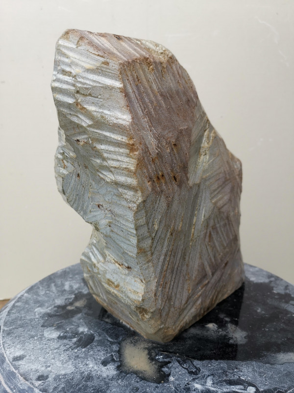 Speckstein; Einzelst�ck; aus Brasilien; braun; tlw. andere Farben; 8,950 kg