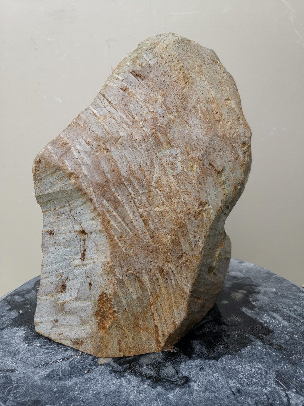 Speckstein; Einzelst�ck; aus Brasilien; braun; tlw. andere Farben; 8,950 kg