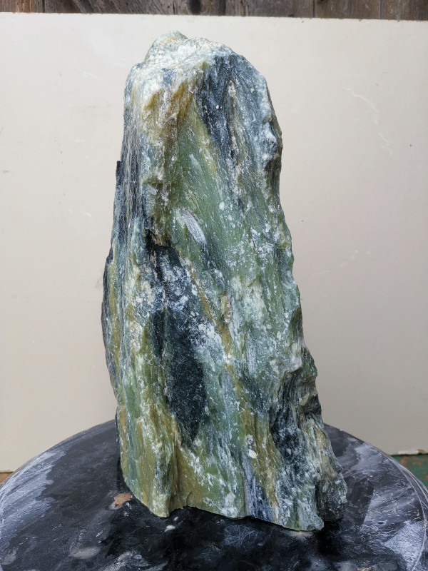 Einzelst�ck; aus Indien; t�rkis schwarz gelb braun; 6,960 kg