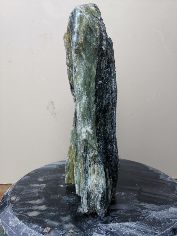 Einzelst�ck; aus Indien; t�rkis schwarz gelb braun; 6,960 kg