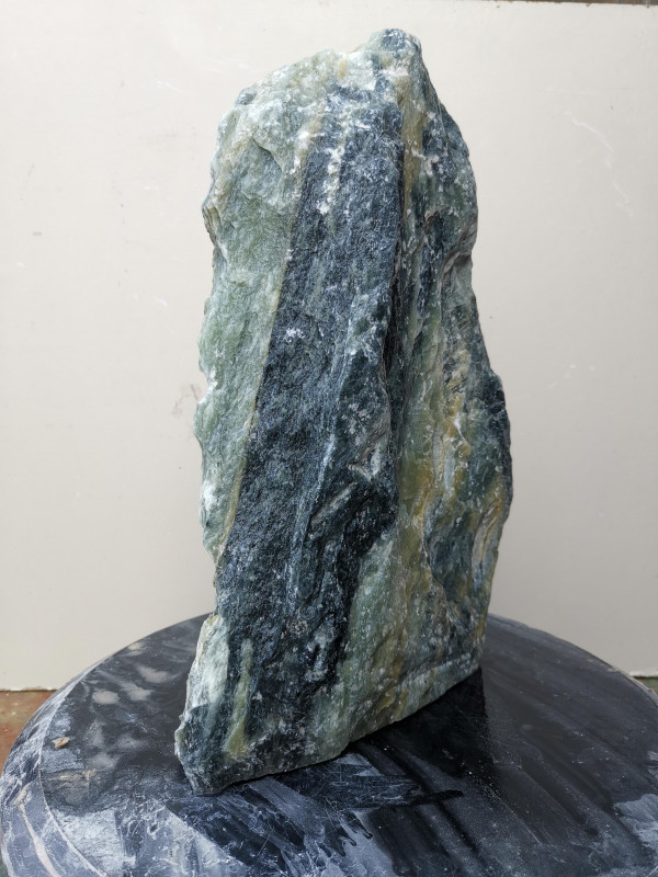 Einzelst�ck; aus Indien; t�rkis schwarz gelb braun; 6,960 kg