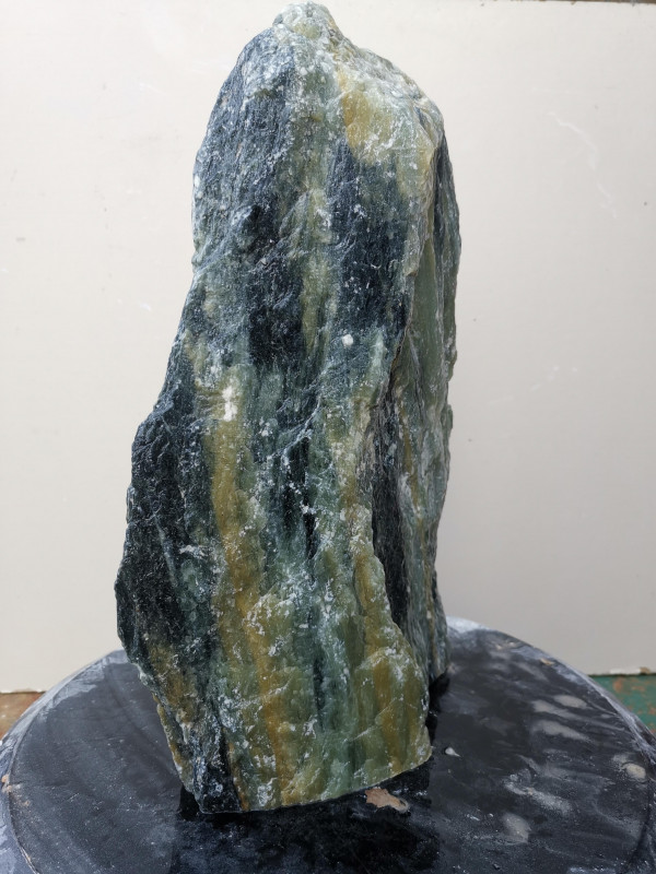 Einzelst�ck; aus Indien; t�rkis schwarz gelb braun; 6,960 kg